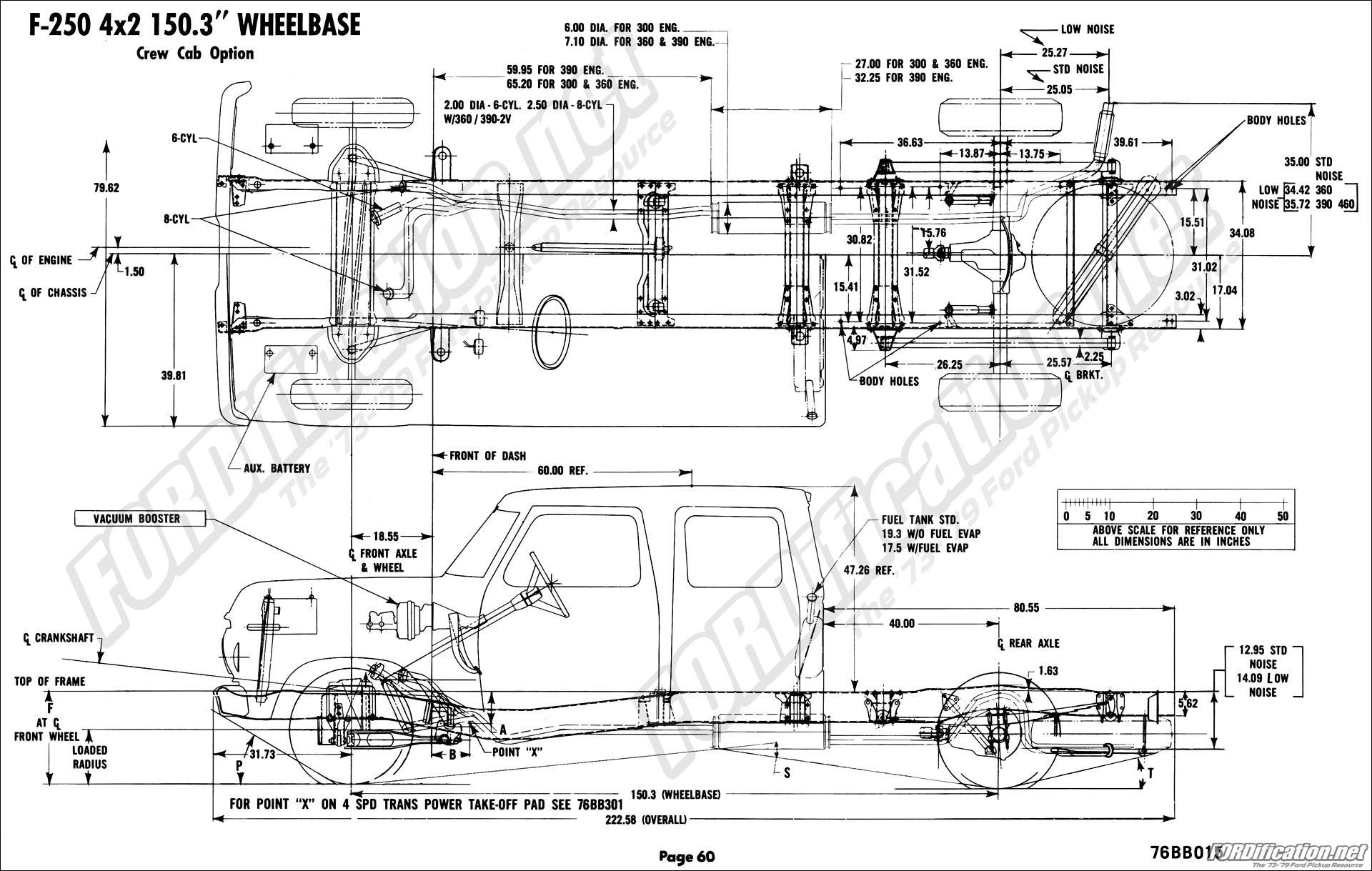 1997 Ford truck body builders layout book #7