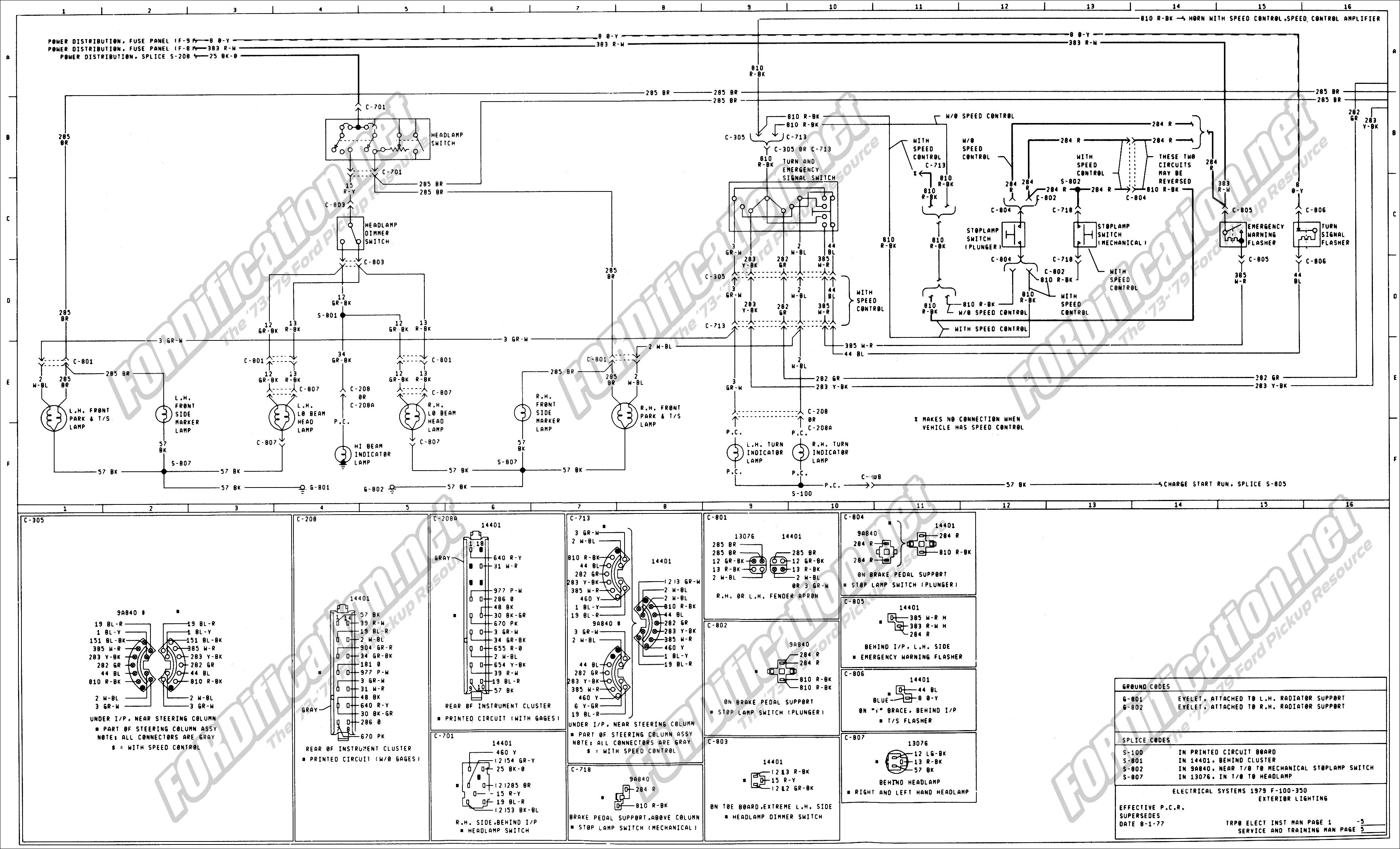 1977 Ford bronco wiring diagram